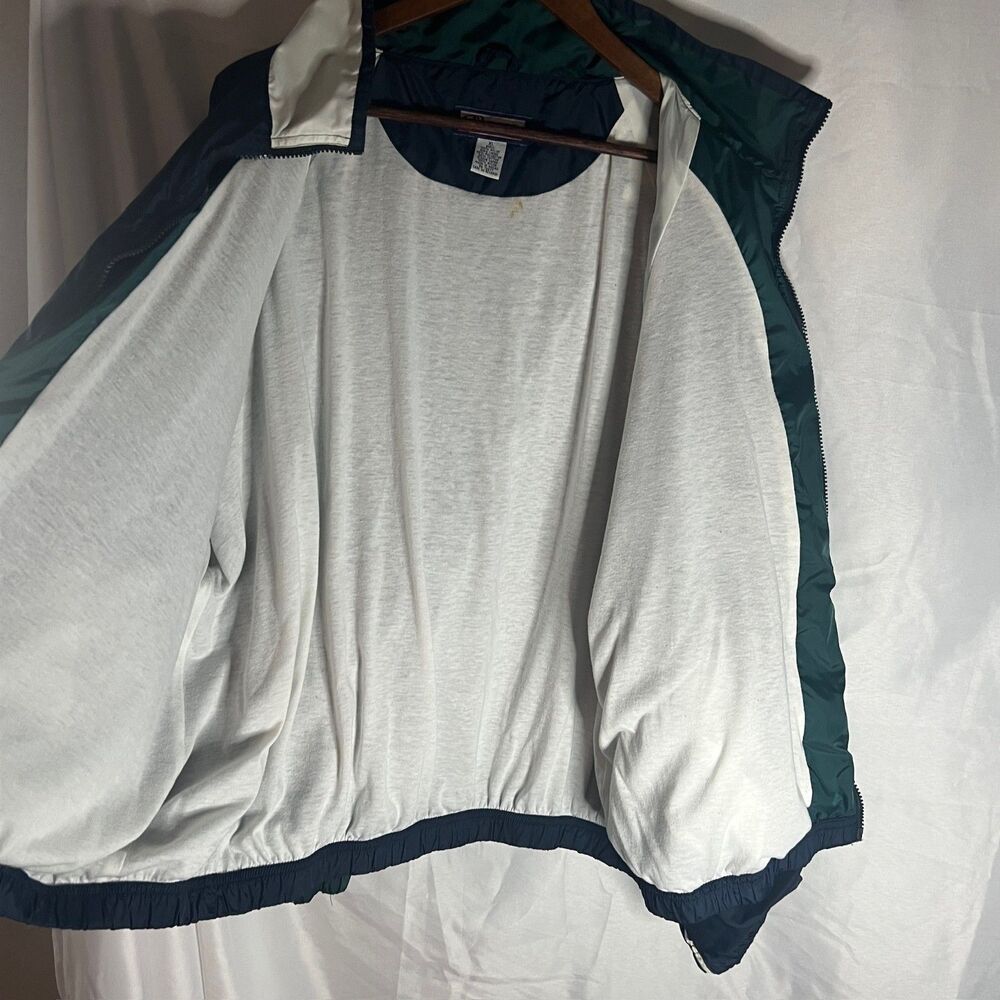 C & B Sport by Croft & Barrow Vintage Windbreaker Mens XL - Picture 7 of 10